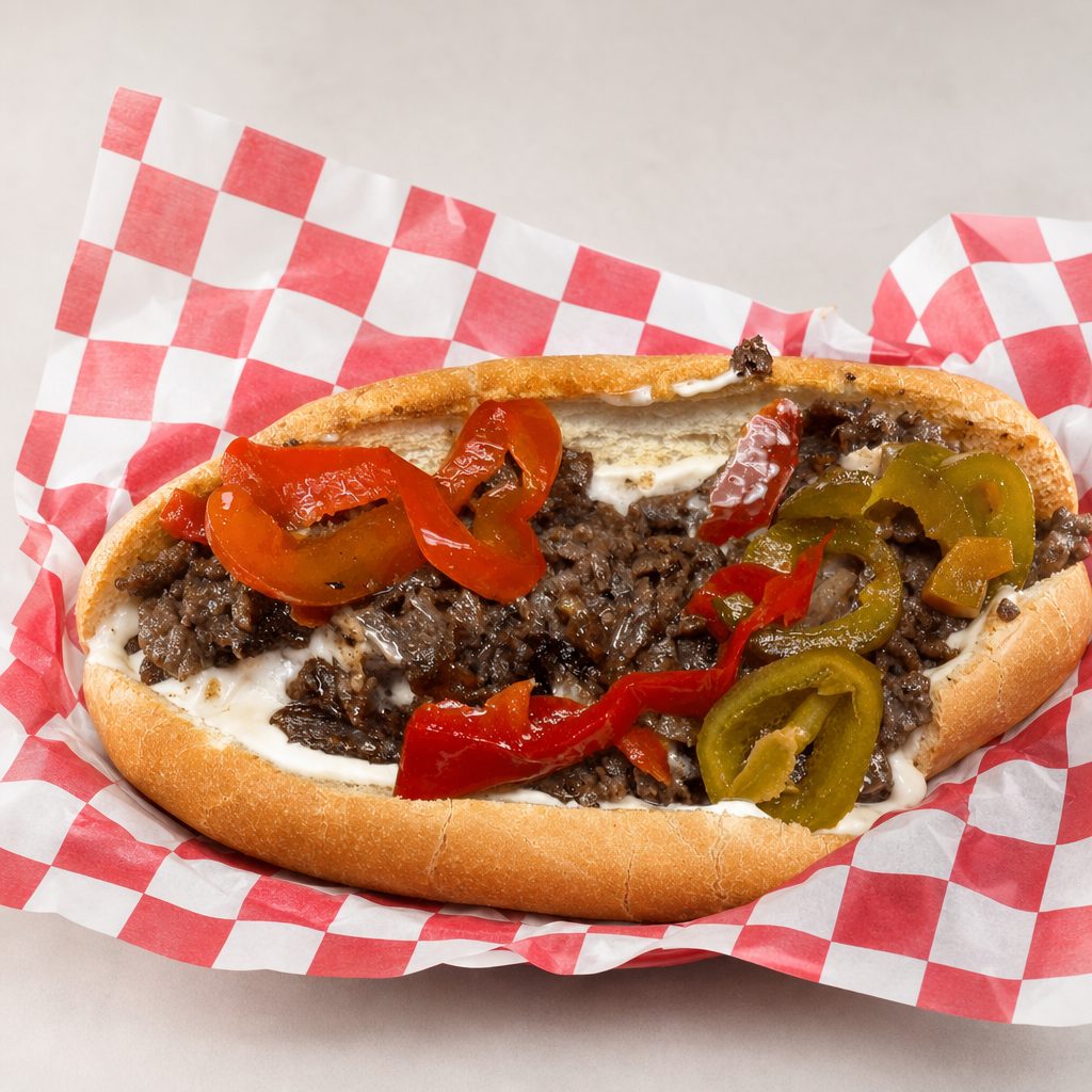 Philly Cheesesteak Sandwich.