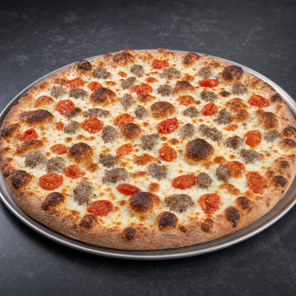 Sausage & Cherry Tomato Pie (20").