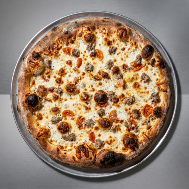 Sausage & Cherry Tomato Pie (20").